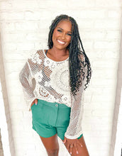 Load image into Gallery viewer, According To You Hunter Green Shorts