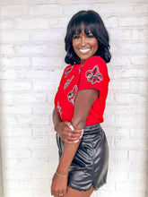 Load image into Gallery viewer, NOW IN STOCK Jordan Amanda UL Red Fleur De Lis Exclusive