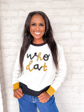 Load image into Gallery viewer, Jordan Amanda Exclusive Who Dat Saints Sweater