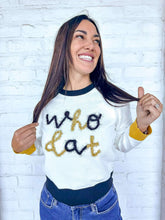 Load image into Gallery viewer, Jordan Amanda Exclusive Who Dat Saints Sweater