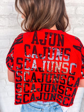 Load image into Gallery viewer, PRE-ORDER Jordan Amanda Red Cajuns Exclusive