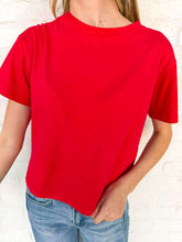 Load image into Gallery viewer, Fill My Cup Cropped Ruby Tee