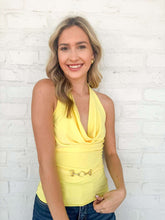 Load image into Gallery viewer, The Everything Yellow Halter Top