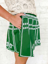 Load image into Gallery viewer, Queen Of Sparkles Football Field Skort
