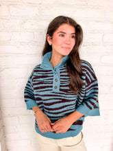 Load image into Gallery viewer, The Wild Folks Blue Top