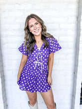 Load image into Gallery viewer, Spot On Purple Skort
