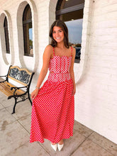 Load image into Gallery viewer, The Emily Red Polka Dot Set