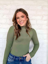 Load image into Gallery viewer, Stole The Show Light Olive Bodysuit