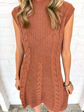 Load image into Gallery viewer, Because Of You Mocha Dress