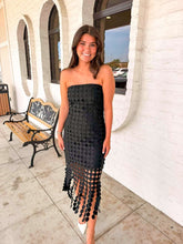 Load image into Gallery viewer, Reverse The Way Black Dress