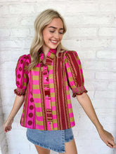 Load image into Gallery viewer, Blissful Day Plum Top