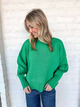 Load image into Gallery viewer, Dedicate My Time Kelly Green Sweater Top