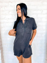 Load image into Gallery viewer, Be Bold Romper Black