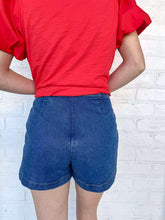 Load image into Gallery viewer, Perfect Timing Dark Denim Skort