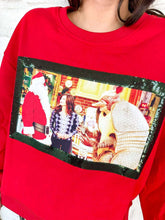 Load image into Gallery viewer, Queen of Sparkles Licensed Red the One with the Holiday Armadillo Sweatshirt