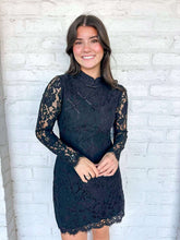 Load image into Gallery viewer, Get To Know You Black Dress