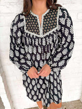 Load image into Gallery viewer, Across The Coast Black Dress