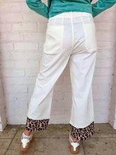Load image into Gallery viewer, Leopard And Wild White Pants