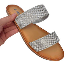 Load image into Gallery viewer, Among Silver Sandal