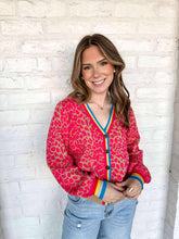 Load image into Gallery viewer, Stars Over Time Hot Pink Top