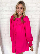 Load image into Gallery viewer, Describe The Feeling Fuchsia Dress