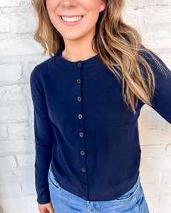 Next Chapter Navy Cardigan Top