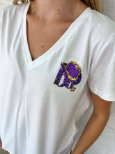 Load image into Gallery viewer, Sequin Cowgirl Boots Fringe Graphic Tee