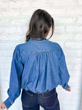 Load image into Gallery viewer, The Pretty Please Light Denim Top