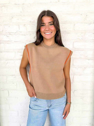 THML Over Here Beige Top