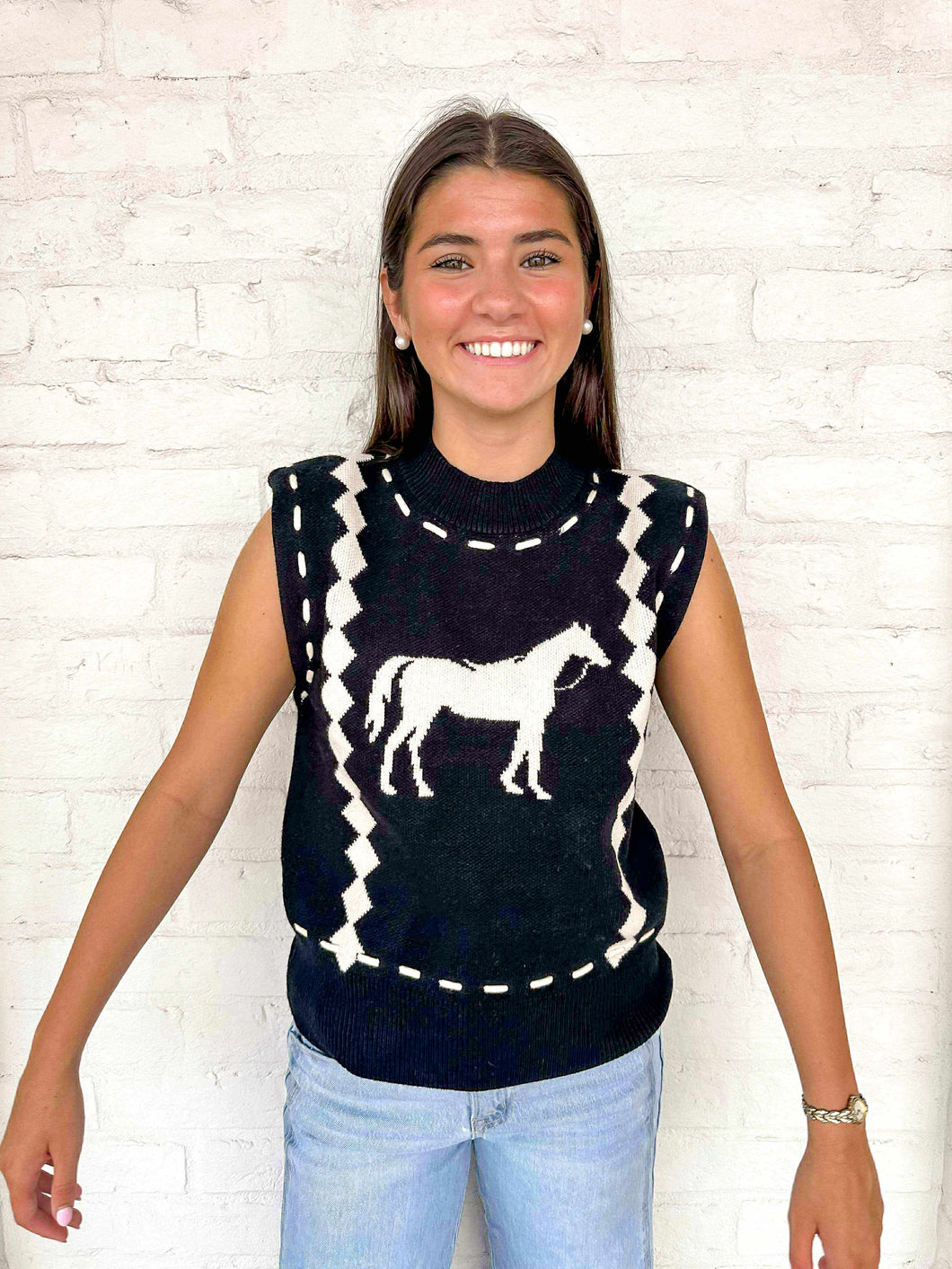 THML But With You Camel Black Top