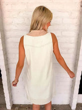 Load image into Gallery viewer, Dear Miss Oatmeal Linen Dress