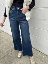 Load image into Gallery viewer, Ideal Day High Rise Ankle Wide Denim Jean