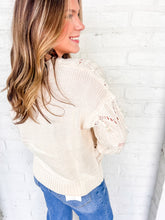 Load image into Gallery viewer, Classy Details Cream Top