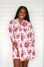 Load image into Gallery viewer, Rain On My Mind Burgundy Dress