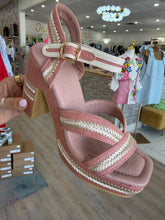 Load image into Gallery viewer, The Adelaide Blush Platform Heel