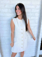 Load image into Gallery viewer, Ready For Business Cream Dress