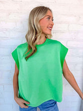 Load image into Gallery viewer, Want You Back Green Top