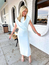 Load image into Gallery viewer, Save This Feeling White Dress