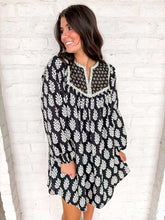 Load image into Gallery viewer, Across The Coast Black Dress