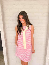 Load image into Gallery viewer, The Great Divide Pink Stripe Dress