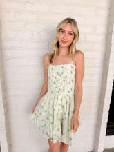Load image into Gallery viewer, Move Forward Green Floral Dress