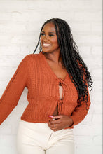 Load image into Gallery viewer, I Need You Now Cinnamon Cardigan