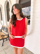 Load image into Gallery viewer, Little Bit Of Love Red Skort Set