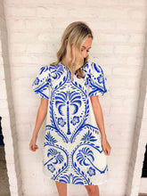 Load image into Gallery viewer, Share Your Heart Blue Dress