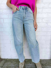 Load image into Gallery viewer, For My Liking High Rise Long Barrel Jean