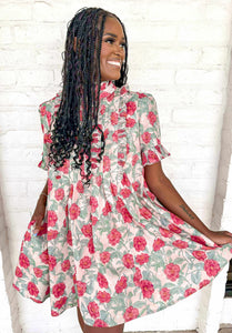 Every Where Vintage Rose Dress