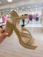 Load image into Gallery viewer, The Adelaide Natural Platform Heel