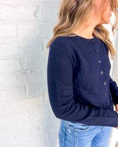 Next Chapter Navy Cardigan Top