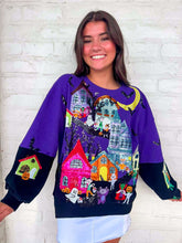 Load image into Gallery viewer, Queen Of Sparkles Purple Trick Or Treat Halloween Scene