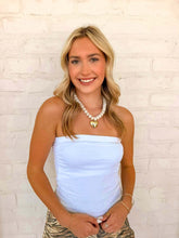 Load image into Gallery viewer, Essential Tube White Top